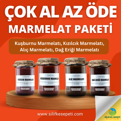 Marmelat Paketi - Çok Al Az Öde - Silifke Sepeti