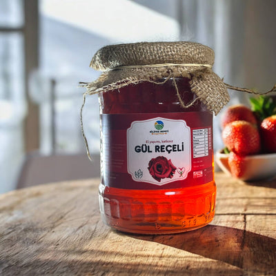 Ev Yapımı Gül Reçeli - 780 Gr - Silifke Sepeti