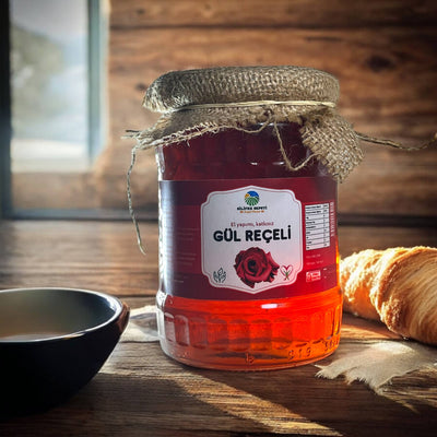 Ev Yapımı Gül Reçeli - 780 Gr - Silifke Sepeti