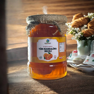 Ev Yapımı Tüm Mandalina Reçeli - 780 Gr - Silifke Sepeti