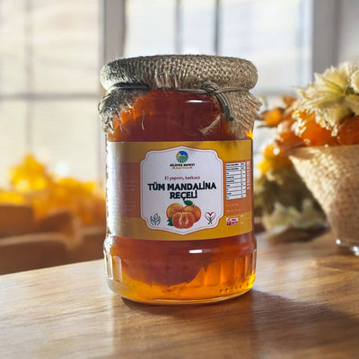 Ev Yapımı Tüm Mandalina Reçeli - 780 Gr - Silifke Sepeti