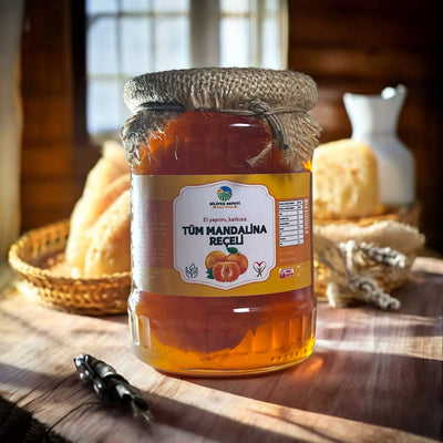 Ev Yapımı Tüm Mandalina Reçeli - 780 Gr - Silifke Sepeti