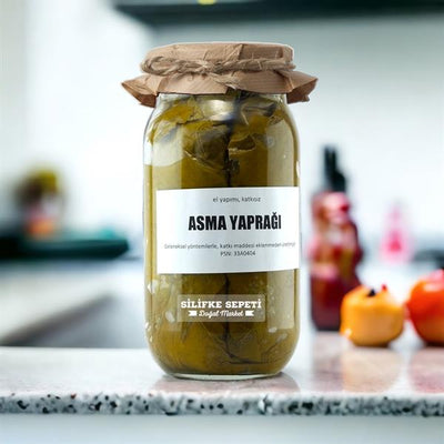 Ev Usulü Asma Yaprağı Katkısız - 2 Kg - Silifke Sepeti