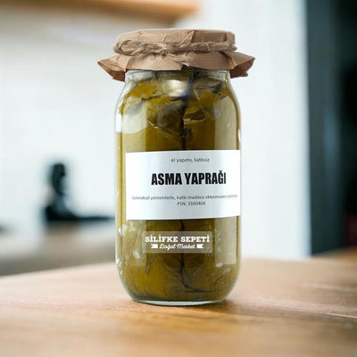 Ev Usulü Asma Yaprağı Katkısız - 2 Kg - Silifke Sepeti