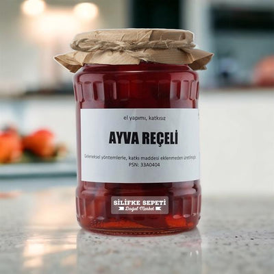 Ev Yapımı Ayva Reçeli - 780 Gr - Silifke Sepeti