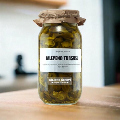 Ev Yapımı Jalepeno Turşusu - 1200 Gr - Silifke Sepeti