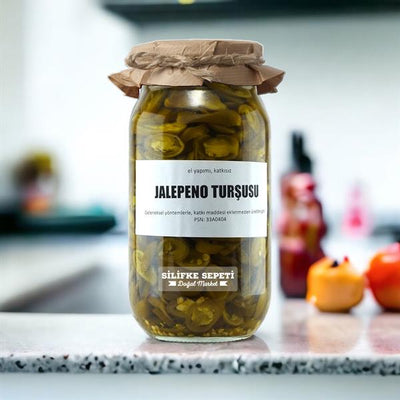 Ev Yapımı Jalepeno Turşusu - 1200 Gr - Silifke Sepeti