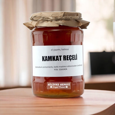 El Yapımı Kamkat Reçeli, Katkısız, Geleneksel- 780 Gr - Silifke Sepeti