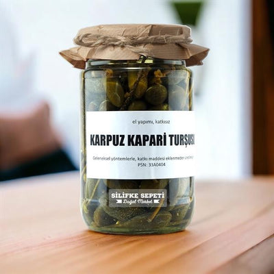 Ev Yapımı Karpuz Kapari Turşusu - 780 Gr - Silifke Sepeti