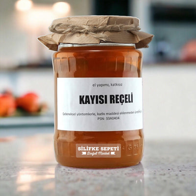 Ev Yapımı Kayısı Reçeli - 780 Gr - Silifke Sepeti