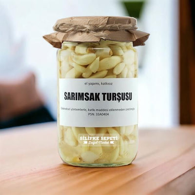 Ev Yapımı Sarımsak Turşusu - 780 Gr - Silifke Sepeti