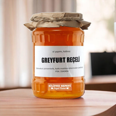 Ev Yapımı Greyfurt Kabuğu Reçeli, Katkısız, Geleneksel- 780 Gr - Silifke Sepeti