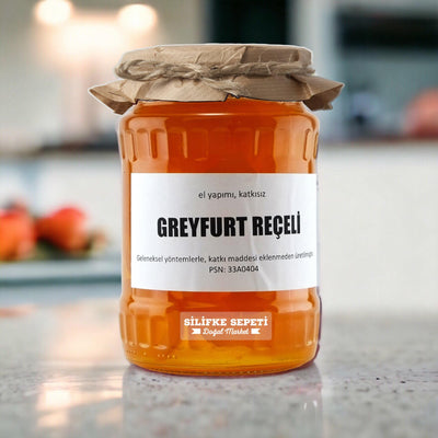 Ev Yapımı Greyfurt Kabuğu Reçeli, Katkısız, Geleneksel- 780 Gr - Silifke Sepeti