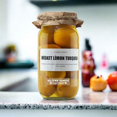 Ev Yapımı Misket Limon Turşusu - 1200 Gr - Silifke Sepeti