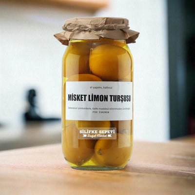 Ev Yapımı Misket Limon Turşusu - 1200 Gr - Silifke Sepeti