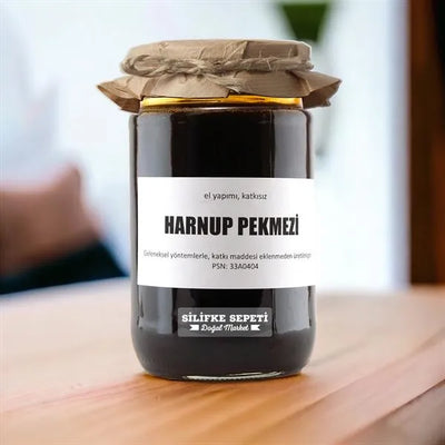 Şekersiz Hakiki Harnup Pekmezi 780 Gr - Silifke Sepeti