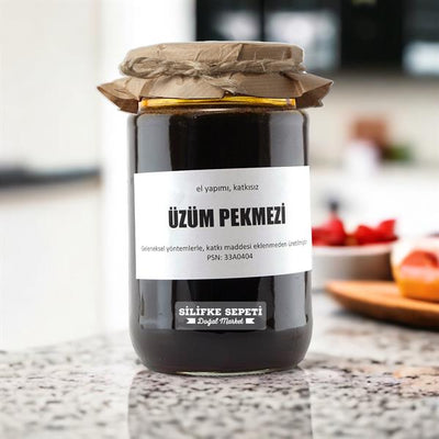 Şekersiz Hakiki Üzüm Pekmezi 780 Gr - Silifke Sepeti